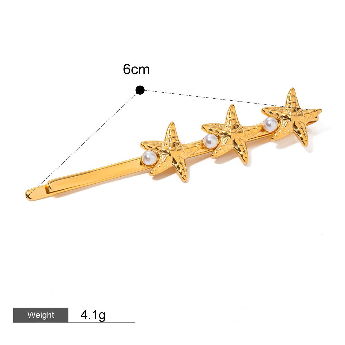 18K gold geometric/shell/flower - shaped design high - end hair accessories - mavazie