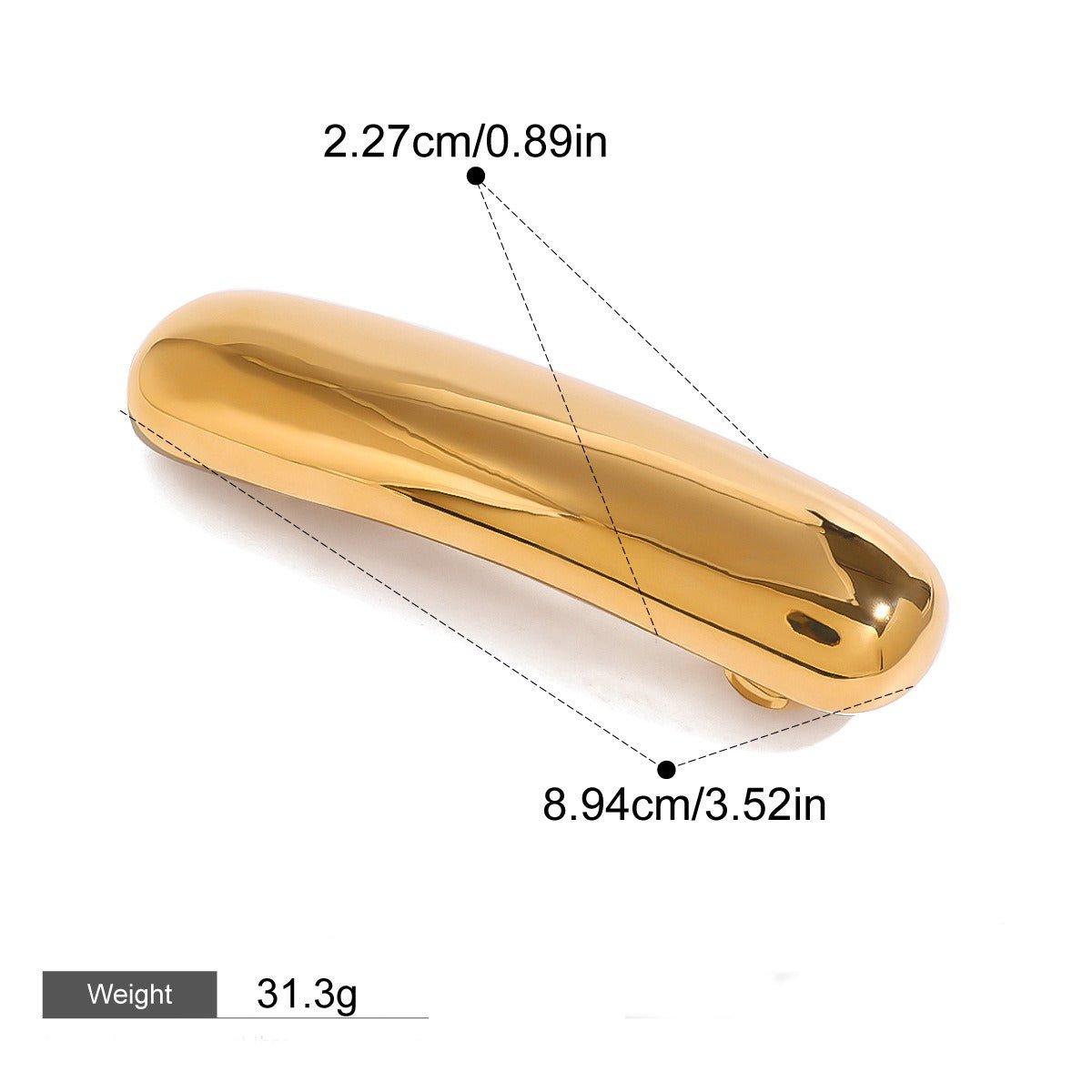 18K gold geometric/shell/flower - shaped design high - end hair accessories - mavazie