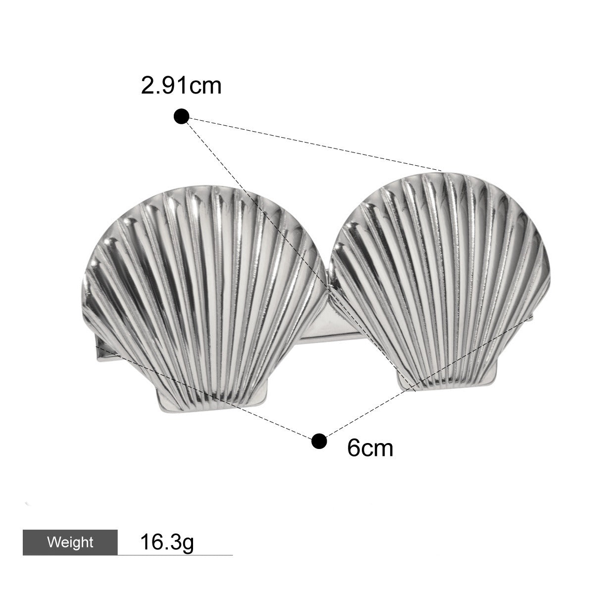 18K gold geometric/shell/flower - shaped design high - end hair accessories - mavazie