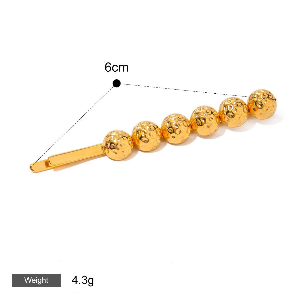18K gold geometric/shell/flower - shaped design high - end hair accessories - mavazie