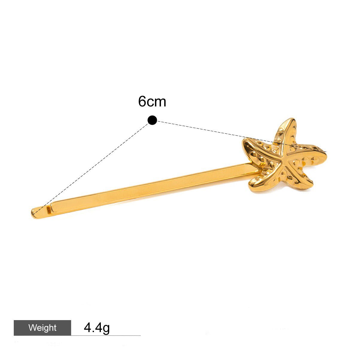 18K gold geometric/shell/flower - shaped design high - end hair accessories - mavazie