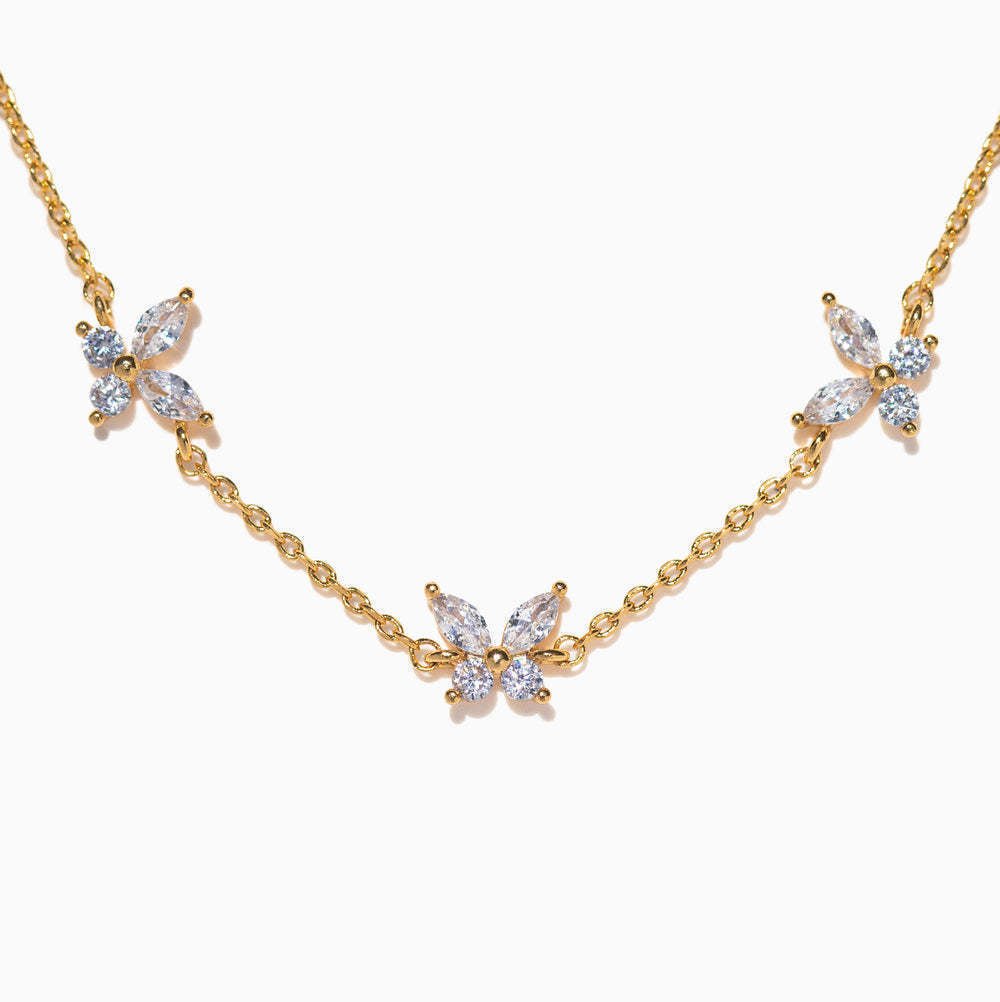 Love Zircon Butterfly Festival Bracelet - mavazie
