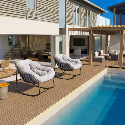 The Luxe Outdoor Rocker