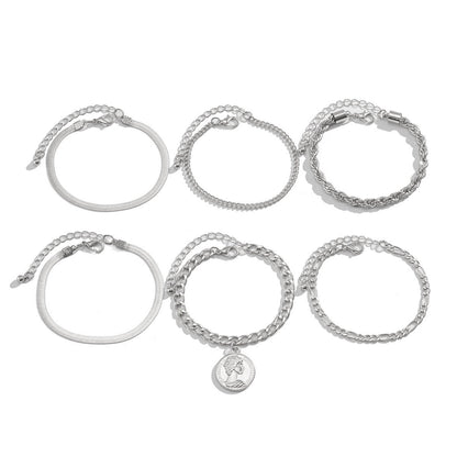Imitation Pearl Stacking Bracelet - mavazie