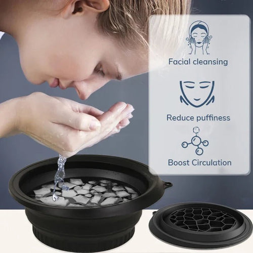 Silicone Bowl For Face Ice Bath - mavazie